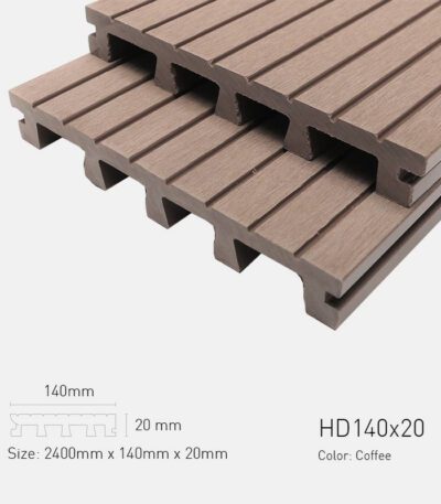 Sàn Gỗ Ngoài Trời TPWood HD140x20-Coffee