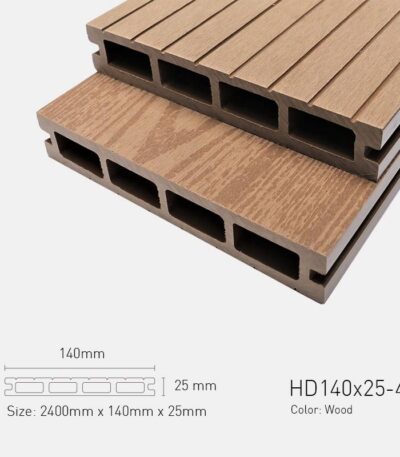 Sàn Gỗ Ngoài Trời TPWood HD140x25-4S-Wood