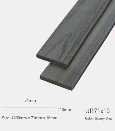 Gỗ Nhựa Ultrawood UB71x10-Silvery Grey