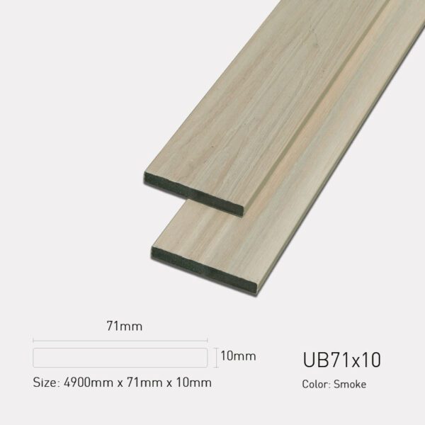 Gỗ Nhựa Ultrawood UB71x10-Smoke