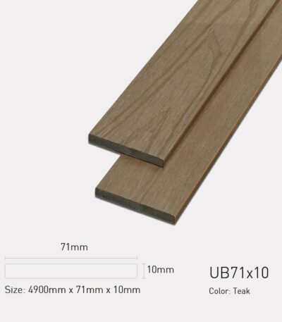 Gỗ Nhựa Ultrawood UB71x10-Teak