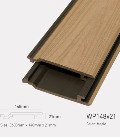 Gỗ Nhựa Ultrawood WP148x21-Maple