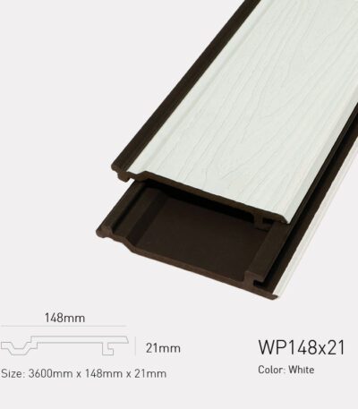 Gỗ Nhựa Ultrawood WP148x21-White