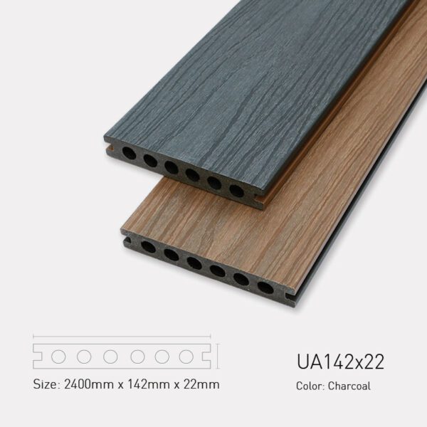 Sàn Gỗ Ultrawood UA142x22-Charcoal