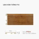 Len Chân Tường Nhựa Cao 100mm P10-6