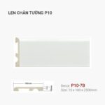 Len Chân Tường Nhựa Cao 100mm P10-7B