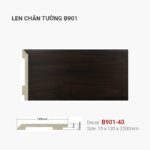 Len Chân Tường Nhựa Cao 120mm B901-40