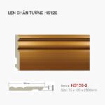 Len Chân Tường Nhựa Cao 120mm HS120-2
