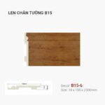 Len Chân Tường Nhựa Cao 150mm B15-6