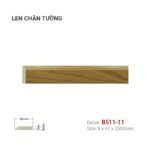 Len Chân Tường Nhựa Cao 43mm B511-11