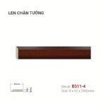 Len Chân Tường Nhựa Cao 43mm B511-4