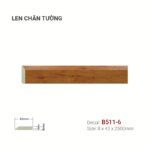 Len Chân Tường Nhựa Cao 43mm B511-6