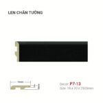 Len Chân Tường Nhựa Cao 70mm P7-13
