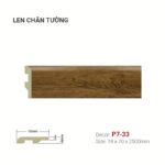 Len Chân Tường Nhựa Cao 70mm P7-33