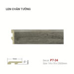 Len Chân Tường Nhựa Cao 70mm P7-34
