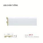 Len Chân Tường Nhựa Cao 70mm P7-7