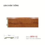 Len Chân Tường Nhựa Cao 78mm B701-12