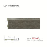 Len Chân Tường Nhựa Cao 78mm B701-15