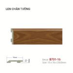 Len Chân Tường Nhựa Cao 78mm B701-16