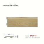 Len Chân Tường Nhựa Cao 78mm B701-18