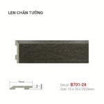 Len Chân Tường Nhựa Cao 78mm B701-24