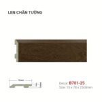 Len Chân Tường Nhựa Cao 78mm B701-25