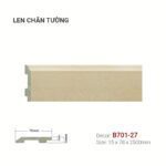 Len Chân Tường Nhựa Cao 78mm B701-27