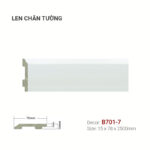 Len Chân Tường Nhựa Cao 78mm B701-7