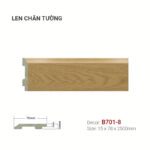 Len Chân Tường Nhựa Cao 78mm B701-8