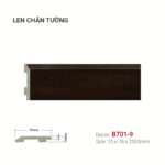 Len Chân Tường Nhựa Cao 78mm B701-9