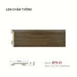 Len Chân Tường Nhựa Cao 79mm B79-31