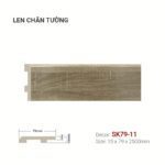 Len Chân Tường Nhựa Cao 79mm SK79-11