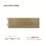 Len Chân Tường Nhựa Cao 79mm SK79-14