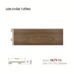 Len Chân Tường Nhựa Cao 79mm SK79-16