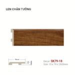 Len Chân Tường Nhựa Cao 79mm SK79-18
