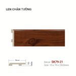 Len Chân Tường Nhựa Cao 79mm SK79-21