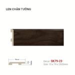 Len Chân Tường Nhựa Cao 79mm SK79-23