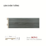 Len Chân Tường Nhựa Cao 79mm SK79-5