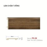 Len Chân Tường Nhựa Cao 90mm P9-28