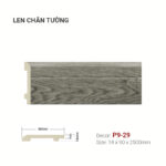Len Chân Tường Nhựa Cao 90mm P9-29