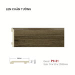Len Chân Tường Nhựa Cao 90mm P9-31