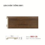 Len Chân Tường Nhựa Cao 95mm B801-28