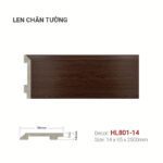 Len Chân Tường Nhựa Cao 95mm HL801-14