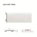 Len Chân Tường Nhựa Cao 95mm HL801-7
