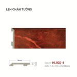 Len Chân Tường Nhựa Cao 95mm Giả Đá HL802-4