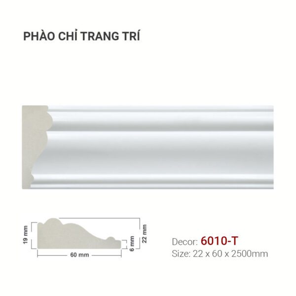 Phào Chỉ Trang Trí 6010-T