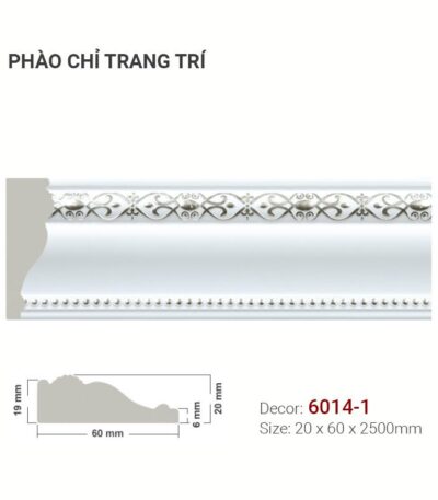Phào Chỉ Trang Trí 6014-1