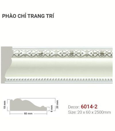 Phào Chỉ Trang Trí 6014-2