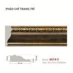 Phào Chỉ Trang Trí 6014-3