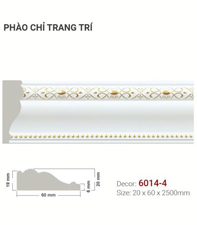 Phào Chỉ Trang Trí 6014-4